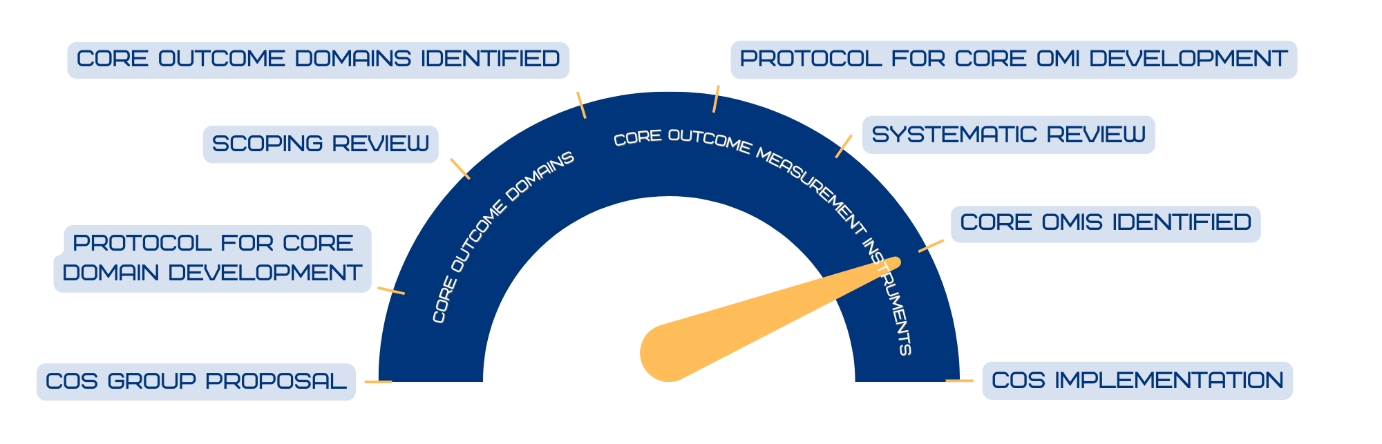 COS Progress Meter Phase: Core OMIs Identified