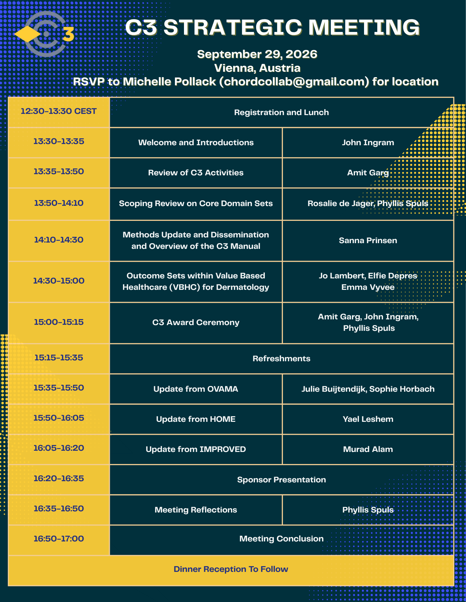 C3 Strategic Meeting Agenda 2026